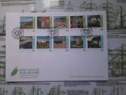 IOM, 2018 Year Of Our Island, FDC - Man (Insel)
