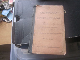 Szabadka Subotica 1908 Kozsegi Elemi Nepiskola Ertesito Konyvecske Student Book Schmitd Vilmos Konyvkoteszete - Historical Documents