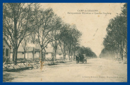 * CAMP DE CHALONS * BARAQUEMENTS MILITAIRES ET QUARTIER GEISBERG * ATTELAGE * EDIT. GUERIN - Camp De Châlons - Mourmelon