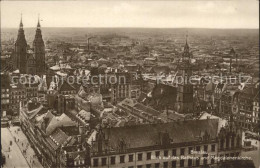 72154551 Breslau Niederschlesien Blick Auf Rathaus Und Magdalenenkirche  - Pologne