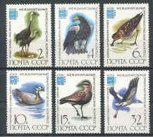 RUSIA 1982 - AVES - PAJAROS - YVERT 4913/4918** - Unused Stamps