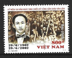 VIET NAM. N°2064 De 2002. Personnalité. - Vietnam