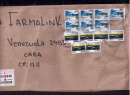 Argentine 2024, Couverture Distribuée Avec Timbres Refermés - Cartas & Documentos