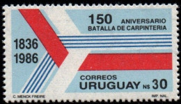 1988 Uruguay Battle Of Carpinteria Culture Date #1275 ** MNH - Uruguay