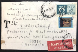 ITALY, Circulated Cover From Batolomeo To Germany (Düsseldorf), « Machiavelli », 1970 - 1961-70: Used