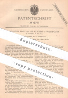 Original Patent - Sid Hugh Nealy & Lee Hutchins , Washington , Columbia , USA , 1887 , Torpedos , Torpedos , Schiffe !! - Documents Historiques