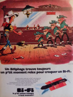 Publicité De Presse ; Saucisses Bi-fi Zwan - Lucky Luke - Publicités