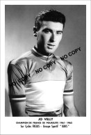 PHOTO CYCLISME REENFORCE GRAND QUALITÉ ( NO CARTE ), JO VELLY 1961 - Cycling