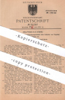 Original Patent - Julius Pintsch AG Berlin , 1918 , Neigungswinkel Beim Schießen Von Torpedo | Flugzeug , Torpedos - Historical Documents