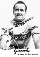 PHOTO CYCLISME REENFORCE GRAND QUALITÉ ( NO CARTE ), GIANNI FERLENGHI TEAM GAZZOLA 1961 - Cycling