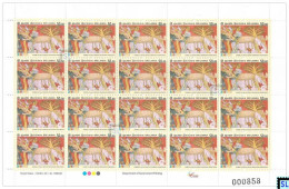 Sri Lanka Stamps 2024, Vesak, Buddha, Buddhism, Elephants, Elephant, Sheetlet, 1 Of 3v - Sri Lanka (Ceilán) (1948-...)