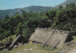 30, Les Cévènnes Touristiques, Une Vieille Bergerie Au Toit De Chaume - Autres & Non Classés