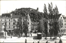 72152457 Ljubljana Teilansicht Schloss Ljubljana - Slovénie