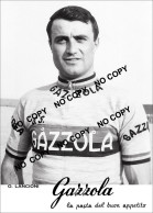 PHOTO CYCLISME REENFORCE GRAND QUALITÉ ( NO CARTE ), OLIVO LANCIONI TEAM GAZZOLA 1961 - Cycling