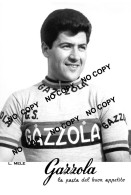 PHOTO CYCLISME REENFORCE GRAND QUALITÉ ( NO CARTE ), LUIGI MELE TEAM GAZZOLA 1961 - Cyclisme