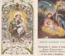 Calendarietto - Anno Domini - Orfanotrofio S.antonio Di Padova - Suore Francescane - Petrelia Sottana - Palermo - Anno 1 - Kleinformat : 1941-60