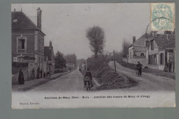 CP - 60 - Bury - Jonction Des Routes De Mouy Et D'Angy - Other & Unclassified