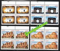 2019- Tunisia- Tunisie- Archeological Sites And Monuments- Sites Et Monuments Archéologiques- Block Of 4 - Set 4v.MNH** - Tunisie (1956-...)