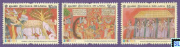 Sri Lanka Stamps 2024, Vesak, Buddha, Buddhism, Elephants, Elephant, MNH - Sri Lanka (Ceilán) (1948-...)