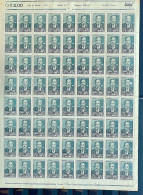 C 266 Brazil Stamp Centenary Orville Adalbert Derby Geology Science 1951 Sheet - Ongebruikt