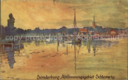 72151317 Schleswig Holstein Kuenstlerkarte Sonderburg Schleswig - Schleswig