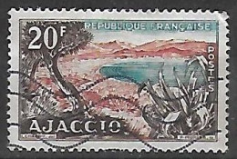 1954 Francia Turismo Paisaje Ajaccio  1v. - Andere & Zonder Classificatie