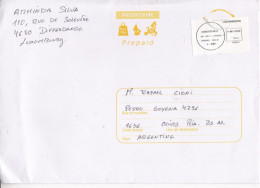 Luxembourg - 2021 - Letter - Sent From Differdange To Argentina - Caja 30 - Other & Unclassified