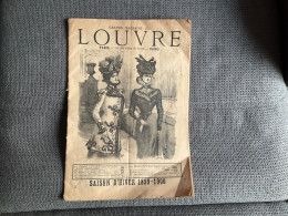 CATALOGUE Grands Magasins Du LOUVRE Saison D’hiver 1899-1900 - Kleding & Textiel