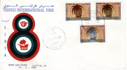 LIBYA 6.3.1969; Int. Fiera De Tripoli; Mi-N° 277 - 279 - Libië