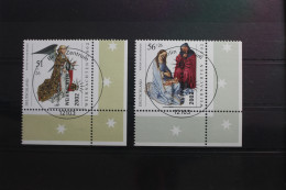 BRD 2285-2286 Gestempelt Weihnachten Vollstempel Eckrand Bundesrepublik #SJ857 - Sonstige & Ohne Zuordnung