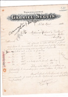 16-G.Seguin..Tonnellerie.....Cognac..(Charente)...1920 - Andere & Zonder Classificatie