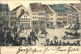 72148927 Saarbruecken Marktplatz Gefangennahme Der Franzosen 1870 Saarbruecken - Saarbruecken