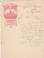 16-A.Seguin..Atelier De Tonnellerie, Foudres, Tonneaux, Futailles.....Cognac..(Charente)...1885 - Sonstige & Ohne Zuordnung