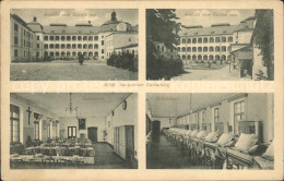 72148867 Harlaching Muenchen Staedt Sanatorium Garten Speisesaal Schlafsaal Muen - München