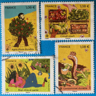 France 2021 : La Terre Et Les Hommes, Agriculture Durable N° 5514 à 5517 Oblitéré - Used Stamps