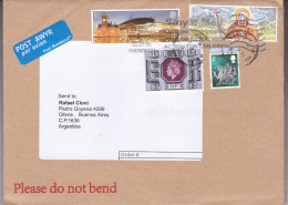 UK - 2021 - Letter - Sent From Westwood To Argentina - Caja 30 - Lettres & Documents