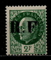 France Libération Pons YT - Mayer 7 Type I Neuf Sans Charnière XX MNH - Libération