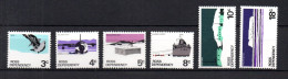 Ross Dependency 1972 Set Definitive Antactics Stamps (Michel 9/14) MNH - Nuevos