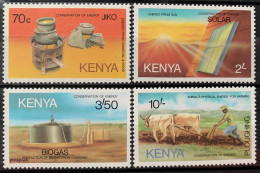 Kenya 1985, Save Energy, MNH Stamps Set - Kenia (1963-...)