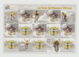 France Année 2003 Bloc Feuillet Yvert Tellier N° BF 59 Le Tour De France à 100 Ans - Mint/Hinged