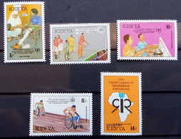 Kenya 1993, World Rehabilitation Congress, MNH Stamps Set - Kenya (1963-...)