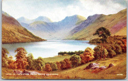 Head Of Loch Fyne From Above Cairndow - Artist Edward Thompson - Valentine Art Colour 1039 - Argyllshire