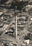 72148617 Hannover Fliegeraufnahme Messegelaende Hermes Turm Hannover - Hannover