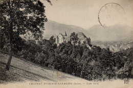 CPA 38 CHATEAU D'URIAGE LES BAINS Côté Nord - Uriage