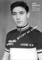 PHOTO CYCLISME REENFORCE GRAND QUALITÉ ( NO CARTE ), EDDY MERCKX 1962 - Wielrennen