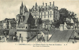 37 - Loches - Le Château Royal Et La Porte Des Cordeliers - Carte Neuve - CPA - Voir Scans Recto-Verso - Loches