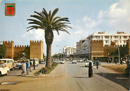 Automobiles - Maroc - Rabat - Portes De Bab El Had - CPM - Voir Scans Recto-Verso - Voitures De Tourisme