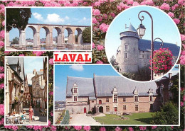 53 - Laval - Multivues - Fleurs - CPM - Voir Scans Recto-Verso - Laval