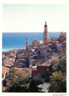 06 - Menton - L'Eglise Saint Michel - Les Toits De La Vieille Ville - CPM - Carte Neuve - Voir Scans Recto-Verso - Menton