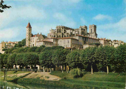 32 - Auch - Vue Générale - La Basilique Ste Marie Et La Tour D'Armagnac - Vue Prise Des Bords Du Gers - CPM - Voir Scans - Auch